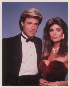 Tracy Scoggins et John James dans Dynastie
