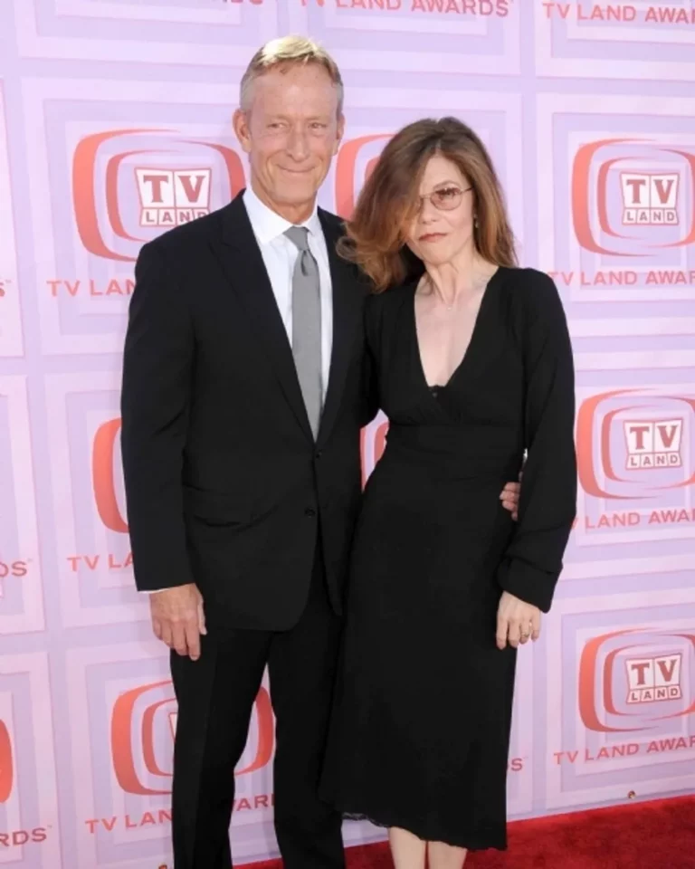 Ted Shackelford and wife