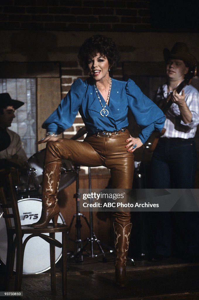 UNITED STATES - JANUARY 06:  DYNASTY - "Seizure" 1/18/84 Joan Collins  (Photo by ABC Photo Archives/Disney General Entertainment Content via Getty Images)