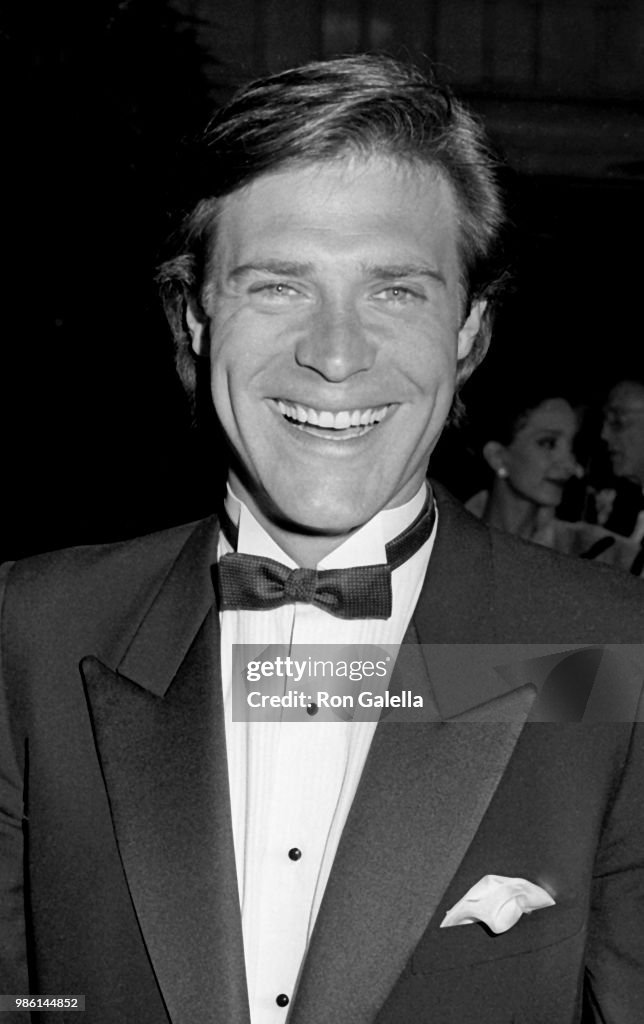 BEVERLY HILLS, CA - APRIL 3: John James attends Dynasty Fashion Party on April 3, 1984 at Chasen's Restaurant in Beverly Hills, California. (Photo by Ron Galella/Ron Galella Collection via Getty Images)