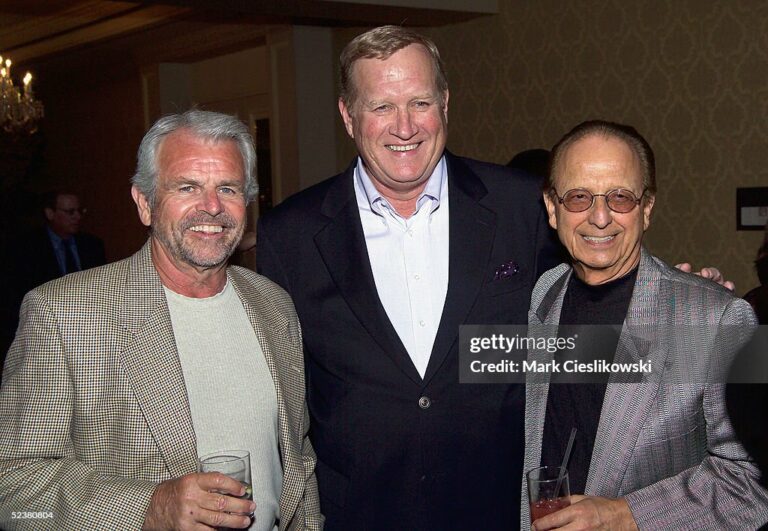 PALM SPRINGS, CA ? MARCH 12: (L-R) Actor William Devane, Actor Ken Howard and Norby Walters, a well known agent and producer of 100 Stars attend the 2nd Annual Steppenwolf Theatre Fundraiser Cocktail Party at the Lodge at Rancho Mirage on March 12, 2005 in Rancho Mirage, California.  (Photo by Mark Cieslikowski/Getty Images