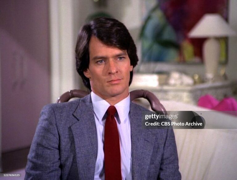 LOS ANGELES - APRIL 13: Gordon Thomson as Adam Carrington/Michael Torrance in the "Dynasty" episode 'The Threat' which originally aired on April 13, 1983. Image is a frame grab. (Photo by CBS via Getty Images)