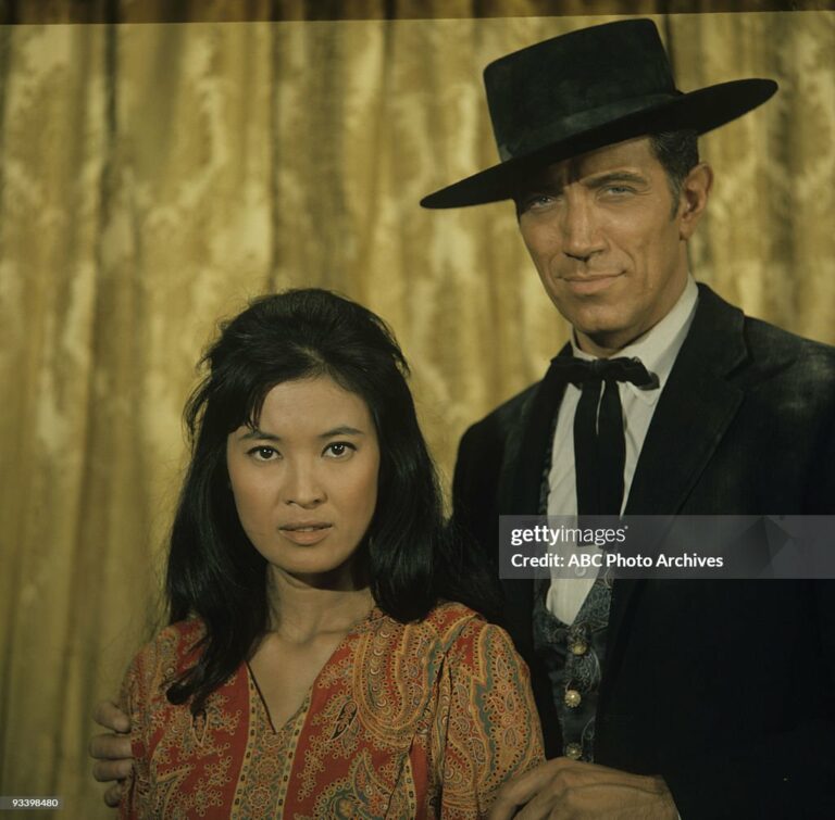 UNITED STATES - AUGUST 18: THE BIG VALLEY - "The Martyr" 10/17/66 Lori Scott, Joseph Campanella (Photo by ABC Photo Archives/Disney General Entertainment Content via Getty Images)