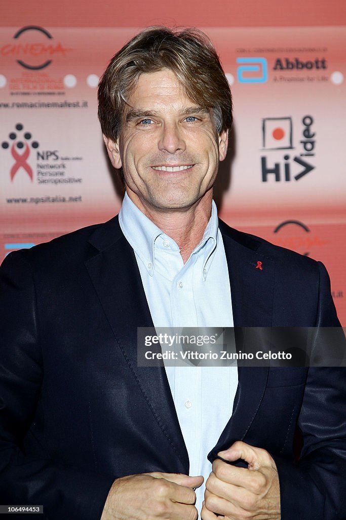 ROME - NOVEMBER 03: Clayton Norcross attends "The HIVideo Spot 2010 Awards" during the 5th Rome International Film Festival at the Lancia Cafe on November 3, 2010 in Rome, Italy. (Photo by Vittorio Zunino Celotto/Getty Images)