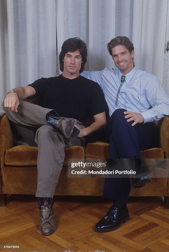 Clayton Norcross and Ronn Moss (Thornie et Ridge Forrester)
