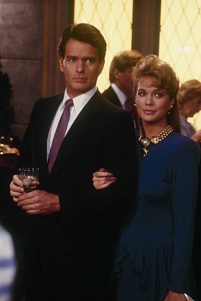 DYNASTY - "The Garage" - Airdate March 11, 1987. (Photo by ABC Photo Archives/Disney General Entertainment Content via Getty Images) GORDON THOMSON;LEANN HUNLEY