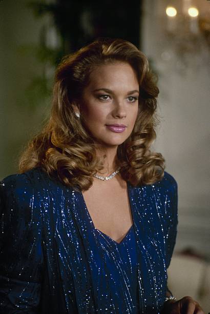 DYNASTY - "The Aftermath" - Airdate October 7, 1987. (Photo by ABC Photo Archives/Disney General Entertainment Content via Getty Images) LEANN HUNLEY
