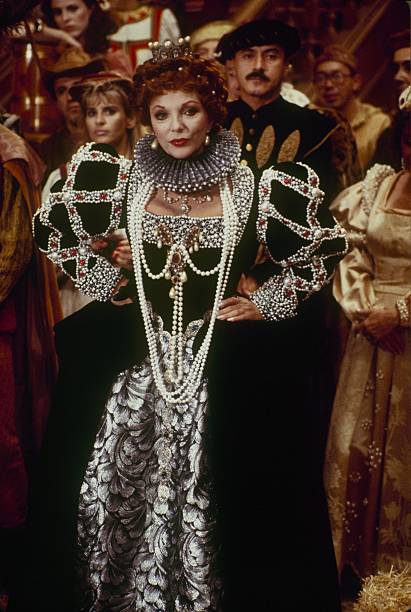 DYNASTY - "The Fair" - Airdate December 9, 1987. (Photo by ABC Photo Archives/Disney General Entertainment Content via Getty Images) JOAN COLLINS