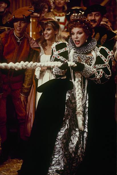 DYNASTY - "The Fair" - Airdate December 9, 1987. (Photo by ABC Photo Archives/Disney General Entertainment Content via Getty Images) JOAN COLLINS