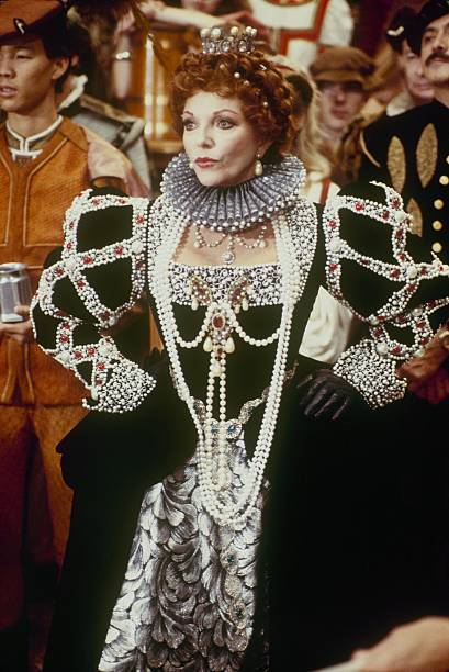 DYNASTY - "The Fair" - Airdate December 9, 1987. (Photo by ABC Photo Archives/Disney General Entertainment Content via Getty Images) JOAN COLLINS