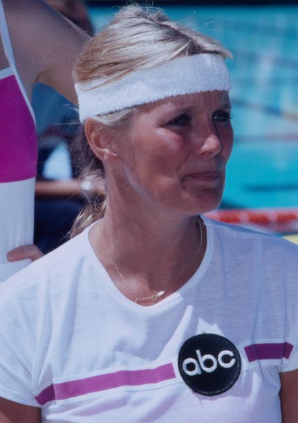 Malibu, CA - 1981: Linda Evans appearing in the ABC tv special 'Battle of the Network Stars X'. (Photo by American Broadcasting Companies via Getty Images)