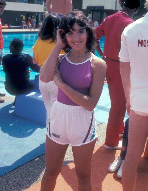 MALIBU, CA - APRIL 23:   Actress Danielle Brisebois attends the "Battle of the Network Stars XIV" Television Competition Special on April 23, 1983 at Pepperdine University in Malibu, California. (Photo by Ron Galella/Ron Galella Collection via Getty Images)