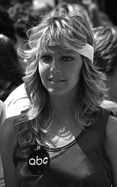 MALIBU, CA - APRIL 23:  Heather Locklear attends the taping of Battle of the Network Stars on April 23, 1983 at Pepperdine University in Malibu, California. (Photo by Ron Galella/Ron Galella Collection via Getty Images)
