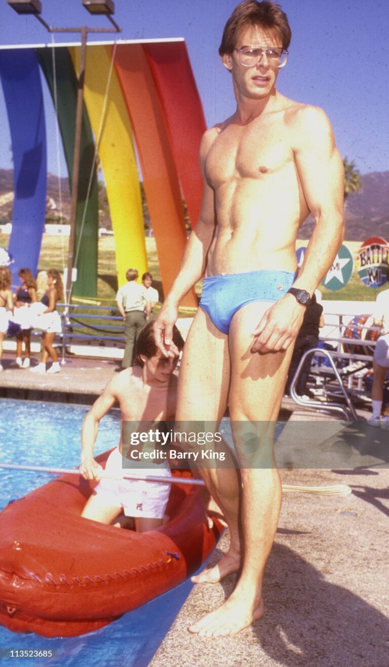 Marc Singer during Taping of "Battle of the Network Stars" at Pepperdine University in Malibu, California, United States. (Photo by Barry King/WireImage)