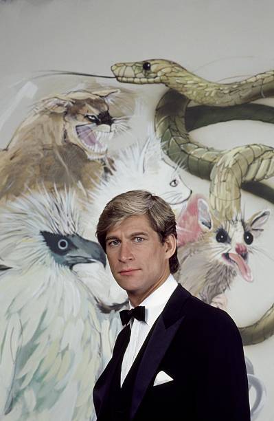 MANIMAL -- Season 1 -- Pictured: Simon MacCorkindale as Dr. Jonathan Chase -- Photo by: Herb Ball/NBCU Photo Bank