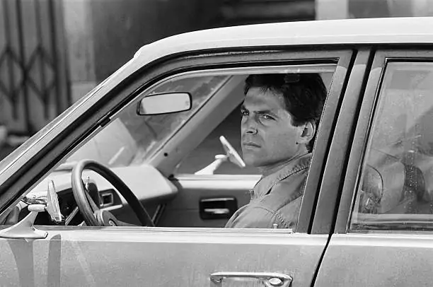 HILL STREET BLUES -- "Hacked to Pieces" Episode 602 -- Pictured: Ken Olin as Det. Harry Garibaldi -- (Photo by: Ron Tom/NBCU Photo Bank/NBCUniversal via Getty Images via Getty Images)