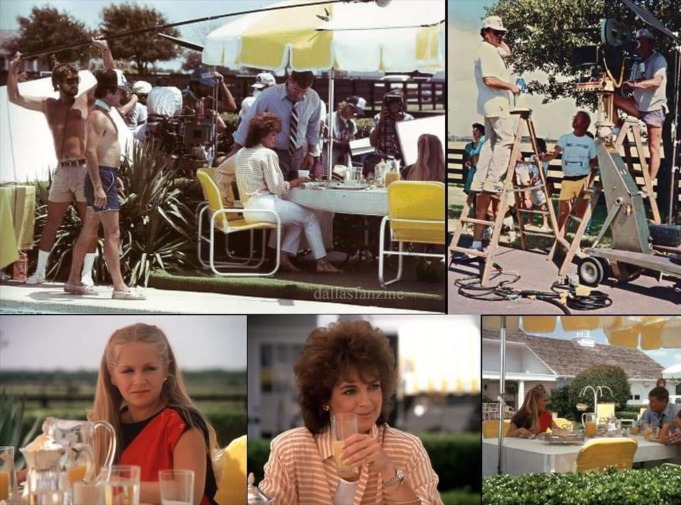 Filming at Southfork