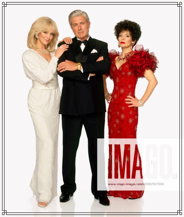 Melora Hardin  Krystle Carrington, Bart John Blake Carrington and Alice Krige Alexis Carrington in Dynasty: The Making Of A Guilty Pleasure 3027, Dynasty: The Making Of A Guilty Pleasure offers a satirical yet poignant look at how the phenomenally successful show, which ran from 1981-1989 on ABC, reflected the Reagan years of excess and glamour. Pictured : Melora Hardin  Krystle Carrington, Bart John Blake Carrington and Alice Krige Alexis Carrington. Yet behind-the-scenes, success had some side effects. The stars began demanding bigger and bigger salaries, and the show s budget ballooned, making it one of the most expensive programs on television at the time. The telefilm tells of the sometimes desperate and frequently hila PUBLICATIONxNOTxINxUKxFRAxUSA Copyright: xBobxD Amicox xABCx/xAvalonx 0518682805
