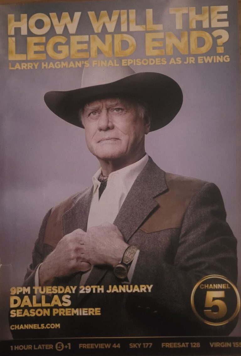 Larry Hagman J.R. end legend