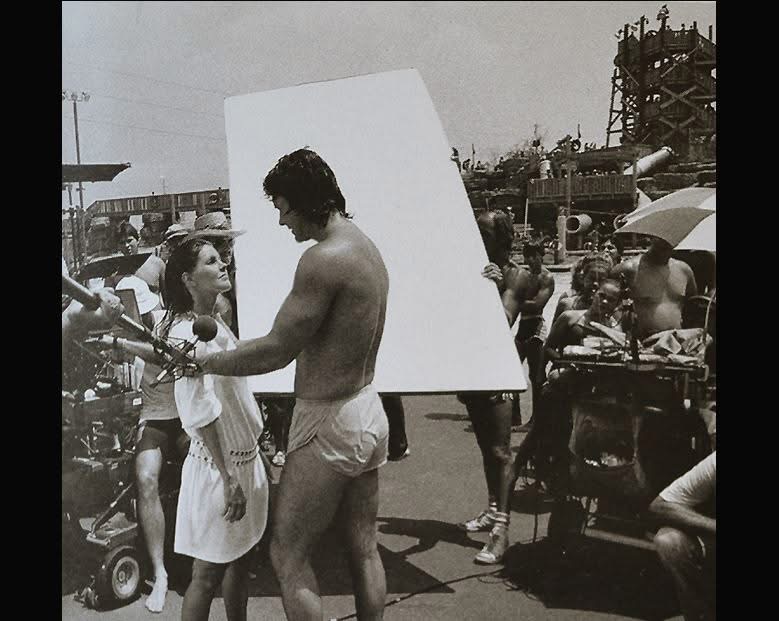 Patrick Duffy Priscilla Presley BTS