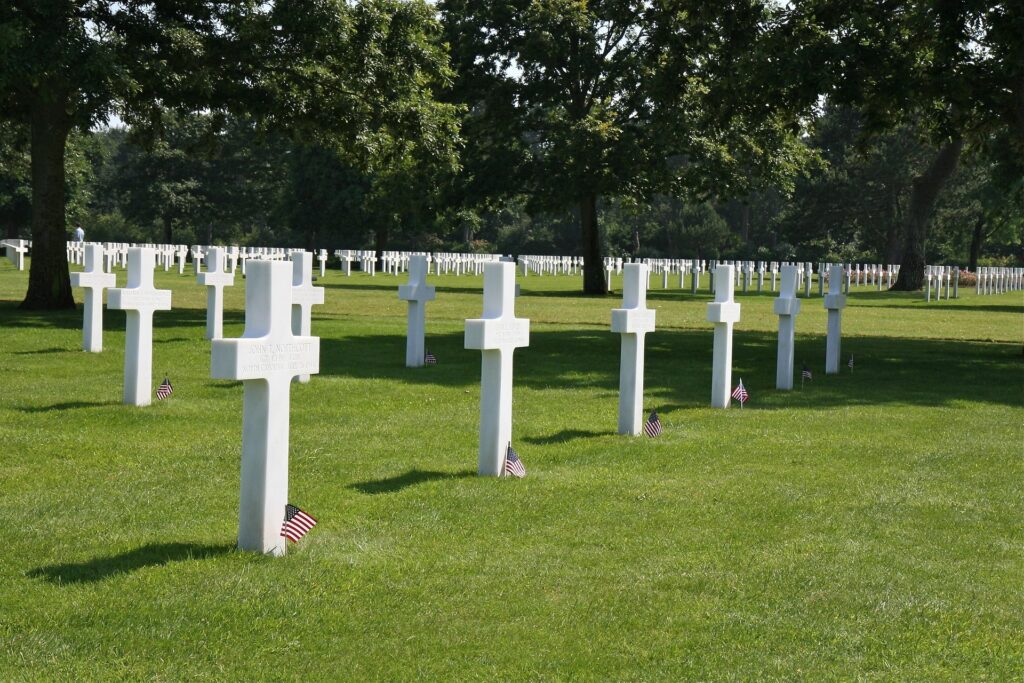 Cimetière Américain en Normandie